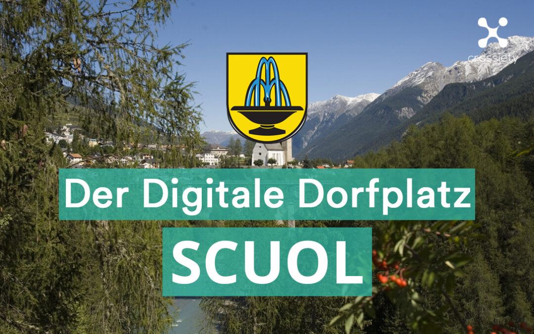 Scuol führt Einwohner-App „Digitaler Dorfplatz“ von Crossiety ein