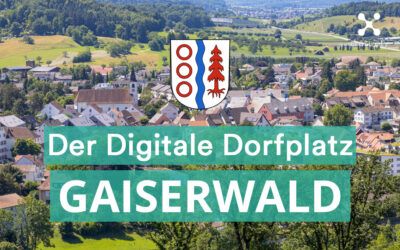 Gaiserwald führt Einwohner-App „Digitaler Dorfplatz“ von Crossiety ein